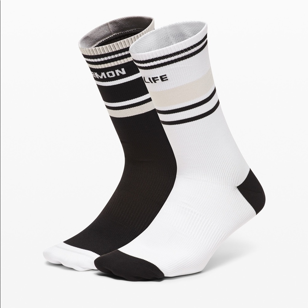 LULULEMON - TALE TO TELL CREW SOCK*2 PACK